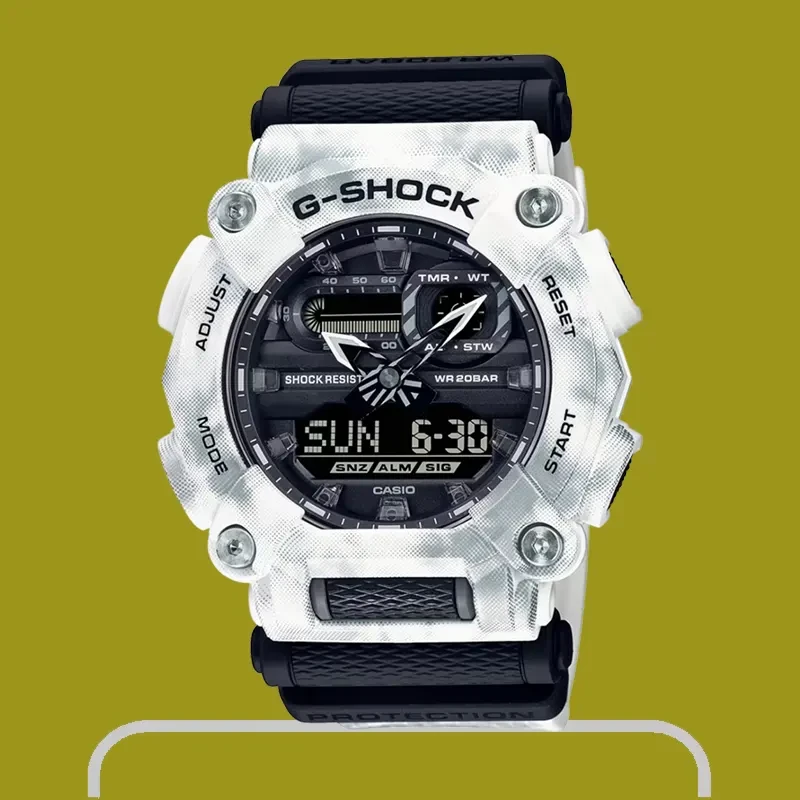 G-Shock Frozen Forest Heavy Duty Sports Men’s Watch- GA-900GC-7A